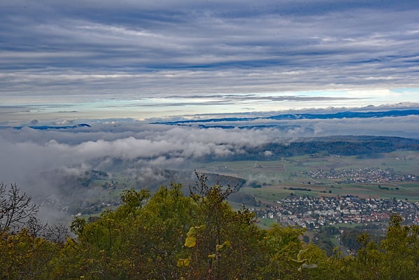5145 / Woche 45 / Blick vom Lägernsattel, Richtung Norden