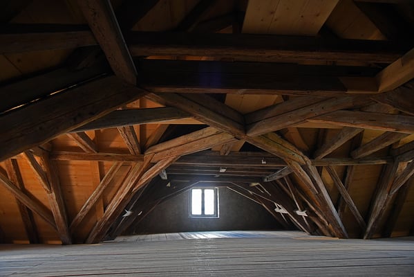 5148 / Woche 48 / Dachdiele, Schloss Wildegg