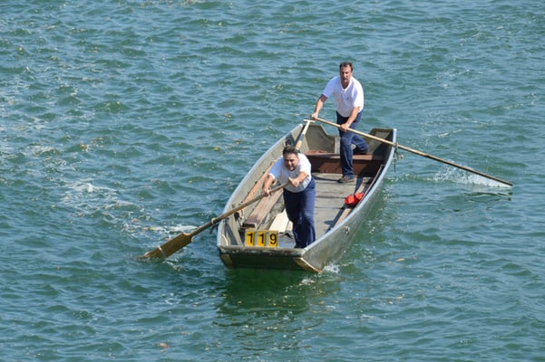 Nr. 2516 / 31.08.2013 / Laufenburg, Rhein, Wettfahren / 6016 x 4000 / JPG-Datei