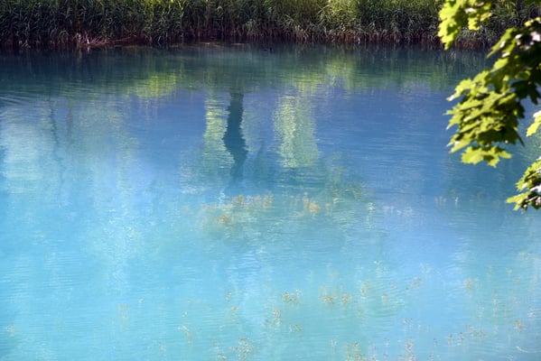 Nr. 312 / 11.07.2015 / Lungernsee, Spiegelung / 6016 x 4016 / JPG-Datei