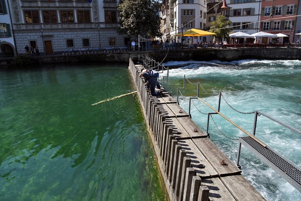 Nr. 404 / 2018 / Luzern, Nadelwehr / 6000 x 4000 / JPG Datei