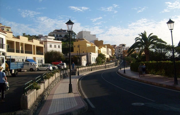 Blick auf Vueltas, Valle Gran Rey