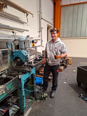 Luca Schorn bei Sinnitsch