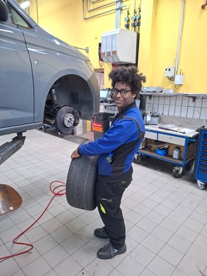 Diego Pauritsch bei Porsche Deutschlandsberg