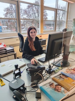 Chiara Gaich beim Finanzamt Deutschlandsberg