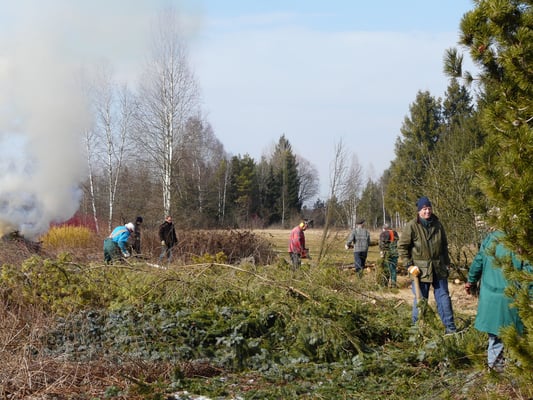 Arbeitseinsatz am 07.02.2009