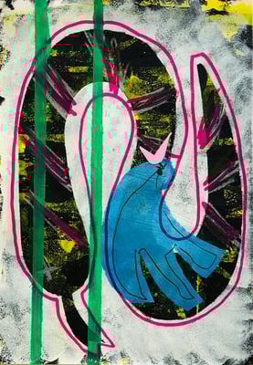 Schlange und Austernvogel von S.A. noch ein Meisterwerk