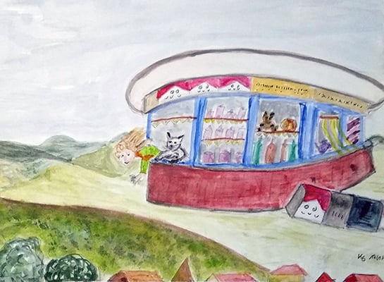 typisches Kiosk aus der Pfalz von Kerstin