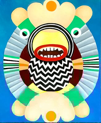 Plaudertasche.50x60cm. ©Sonja Rieser 2022