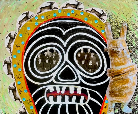 Analogcollage, Mixmedia