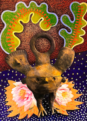 Analogcollage, Mixmedia