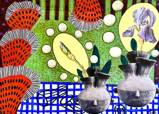 Analogcollage, Mixmedia