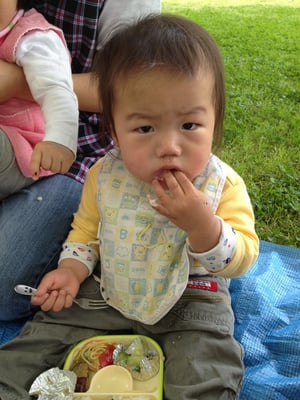 外で食べるともっと美味しいよ