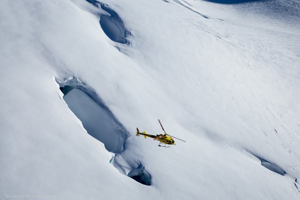 Alpenrundflug Hubschrauber