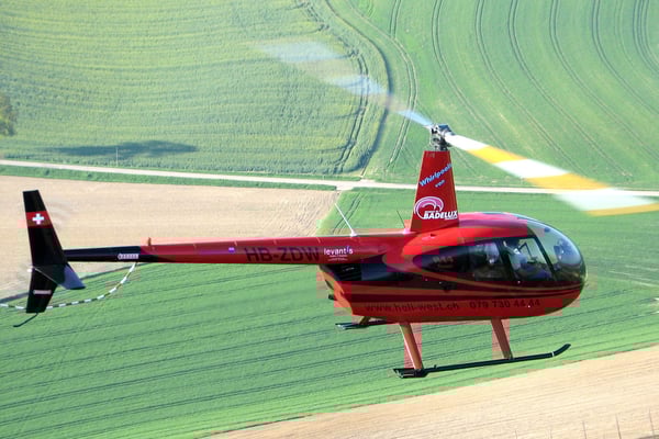 Helikopter selber fliegen ab Sitterdorf