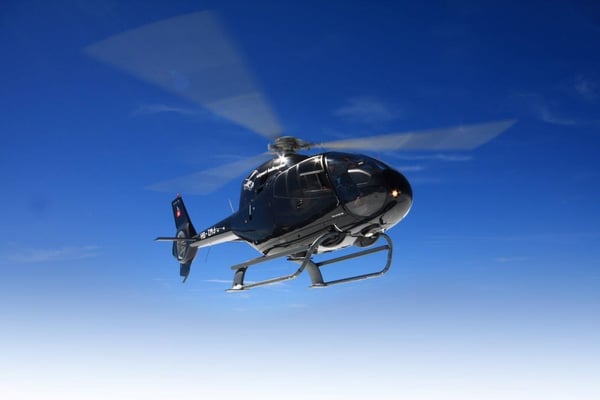 Helikopter selber fliegen Tessin