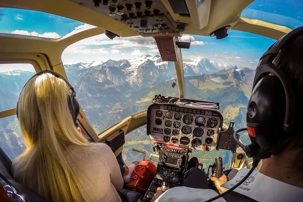 Helikopterrundflug ab Grenchen