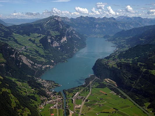 Helikopter Rundflug  Walensee