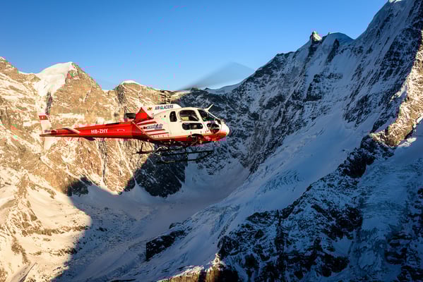Helikopterflug ab Lauterbrunnen
