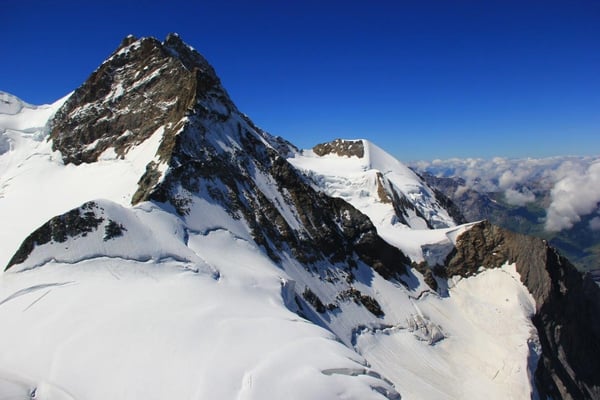 Alpenrundflug Helikopter