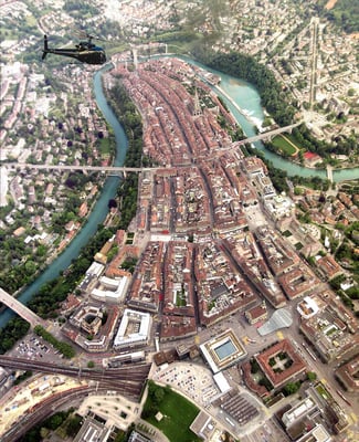 Bern City Helikopter rundflug
