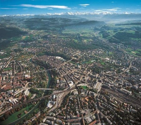 Bern City Rundflug Helikopter