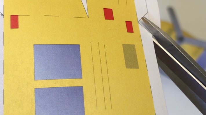 Helikopter ausschneiden