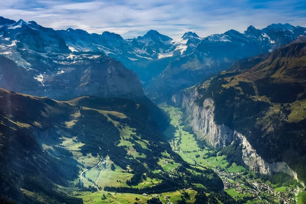 Helikopterflug ab Lauterbrunnen