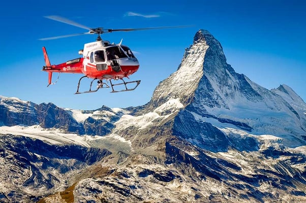 Matterhorn Rundflug Gsteigwiler