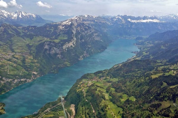 Wallensee Rundflug Balzers