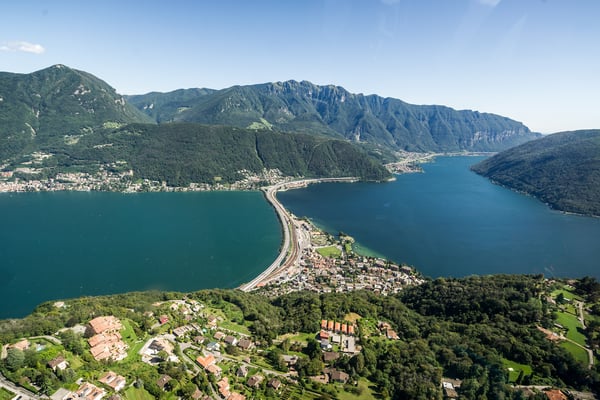 Helikopterflug Lugano