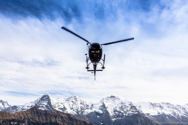Helikopter Rundflug ab Gstaad