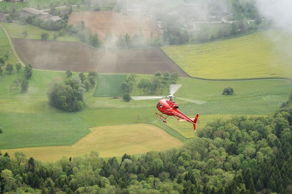 Überflug zum Festrplatz