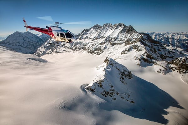 alpenrundflug Jungfraujoch