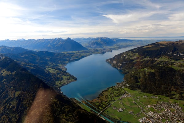 Thunersee Helikopterflug