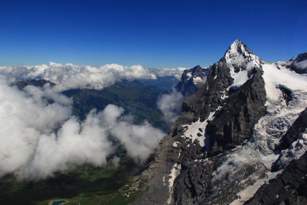 Alpenrundflug Helikopter 