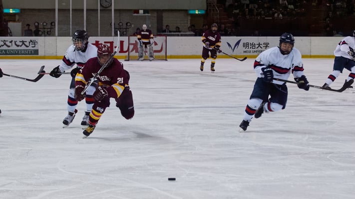 早慶アイスホッケー定期戦/高校戦