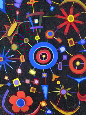 Five and Ten 2018, detail (Private collection)