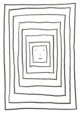 Window 2024,  Framed size 10 x 8”.  