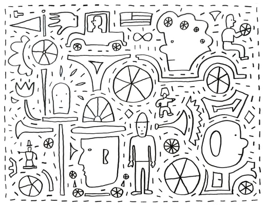 Stitched. 2024 (Private collection). 