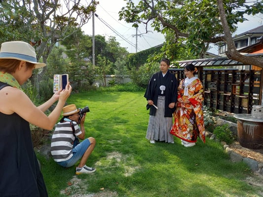 ウェディング写真用に