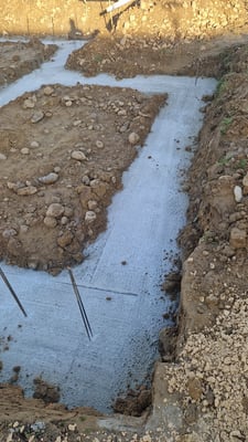 coulage des fondations