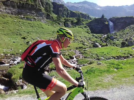 Mit dem E-Mountainbike unterwegs im Berner Oberland