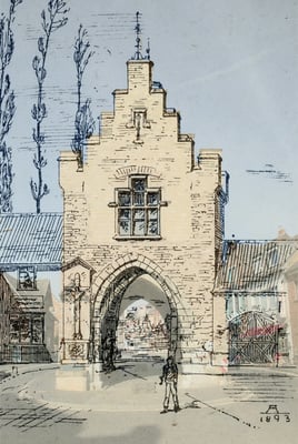 Helmut Ockenfels / Nur der Blick zurück zeigt uns, wie weit wir gekommen sind. • welche Strecke wir zurückgelegt haben. • was seit damals geschehen ist. • was wir erreicht haben. Nur der Blick zurück zeigt uns die Entwicklung.