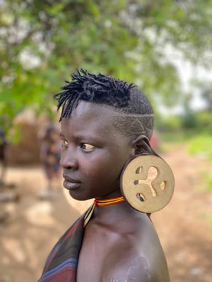 девушка из деревни Мурси