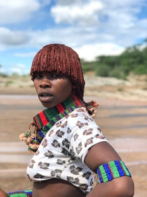 Женщина племени Хамер