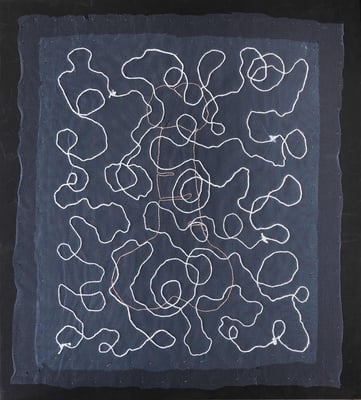 "Vía Láctea" - Serie Sexopatías - 50 x 45 cm - Técnica mixta - 2013