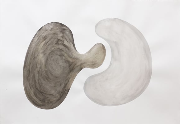 "Nosotros dos" - Serie Sexopatías - 70 x 100 cm - Tintas - 2014