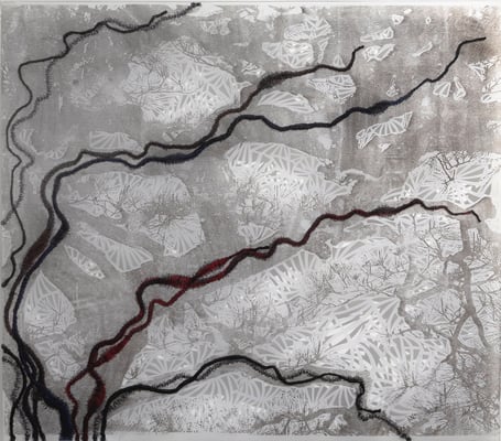 "Savia en tus venas" - 79 x 90 cm - Técnica mixta - 2015