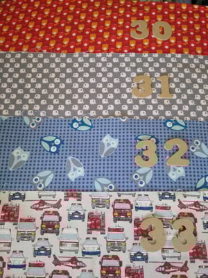 Tissus 30, 31, 32, 33